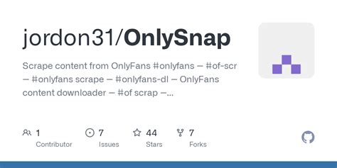 download onlyfans|jordon31/OnlySnap: Scrape content from OnlyFans。